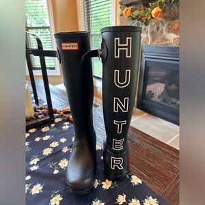 New Hunter rain boots (tall)